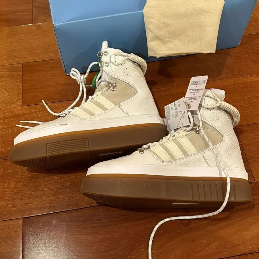 NWT Adidas x IVY Park High Top Platform Sneaker Icy Park Beyonce White 9.5‎